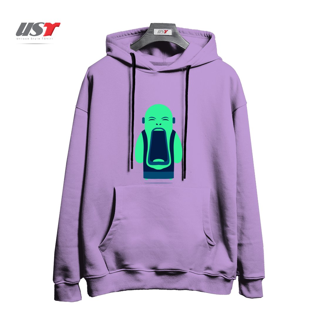 طرح ANGRY BUDDHA هودی اورسایزرنگ یاسی