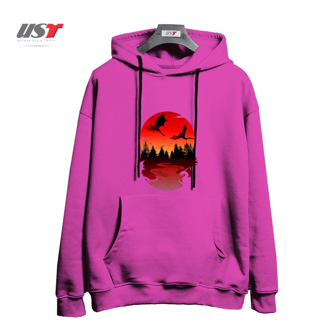 هودی اورسایز طرح BETWEEN NIGHT AND DAY