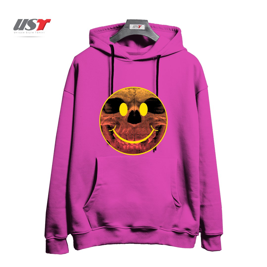 هودی اورسایز طرح BIG SMILE FOR YOU