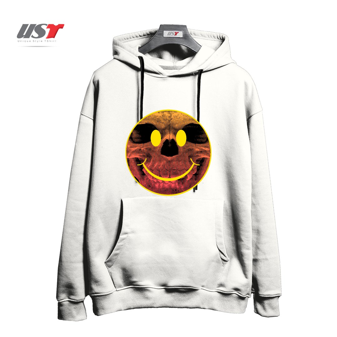 هودی اورسایز طرح BIG SMILE FOR YOU