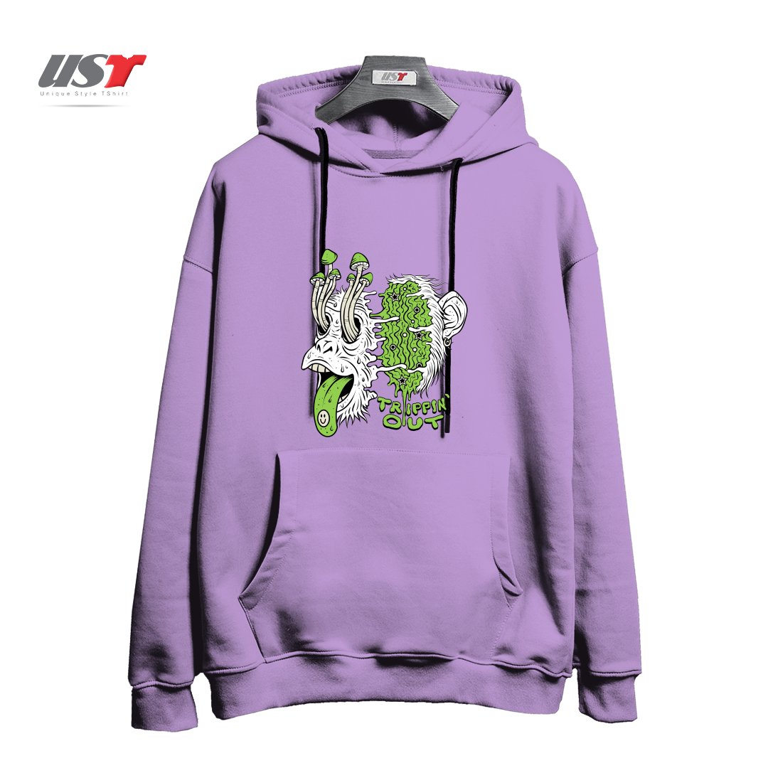 هودی اورسایز طرح TRIPPIN OUT