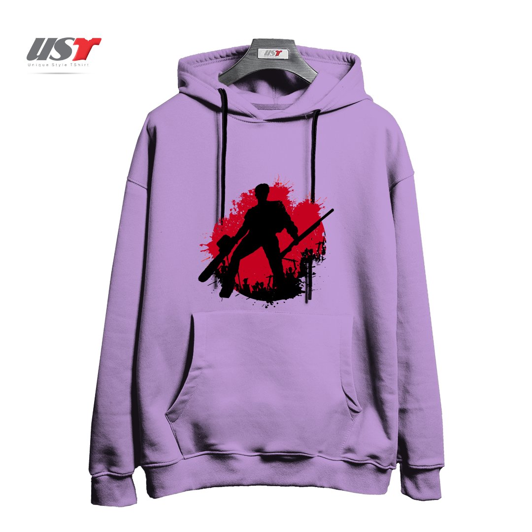 طرح DARK ARMY هودی اورسایزرنگ یاسی