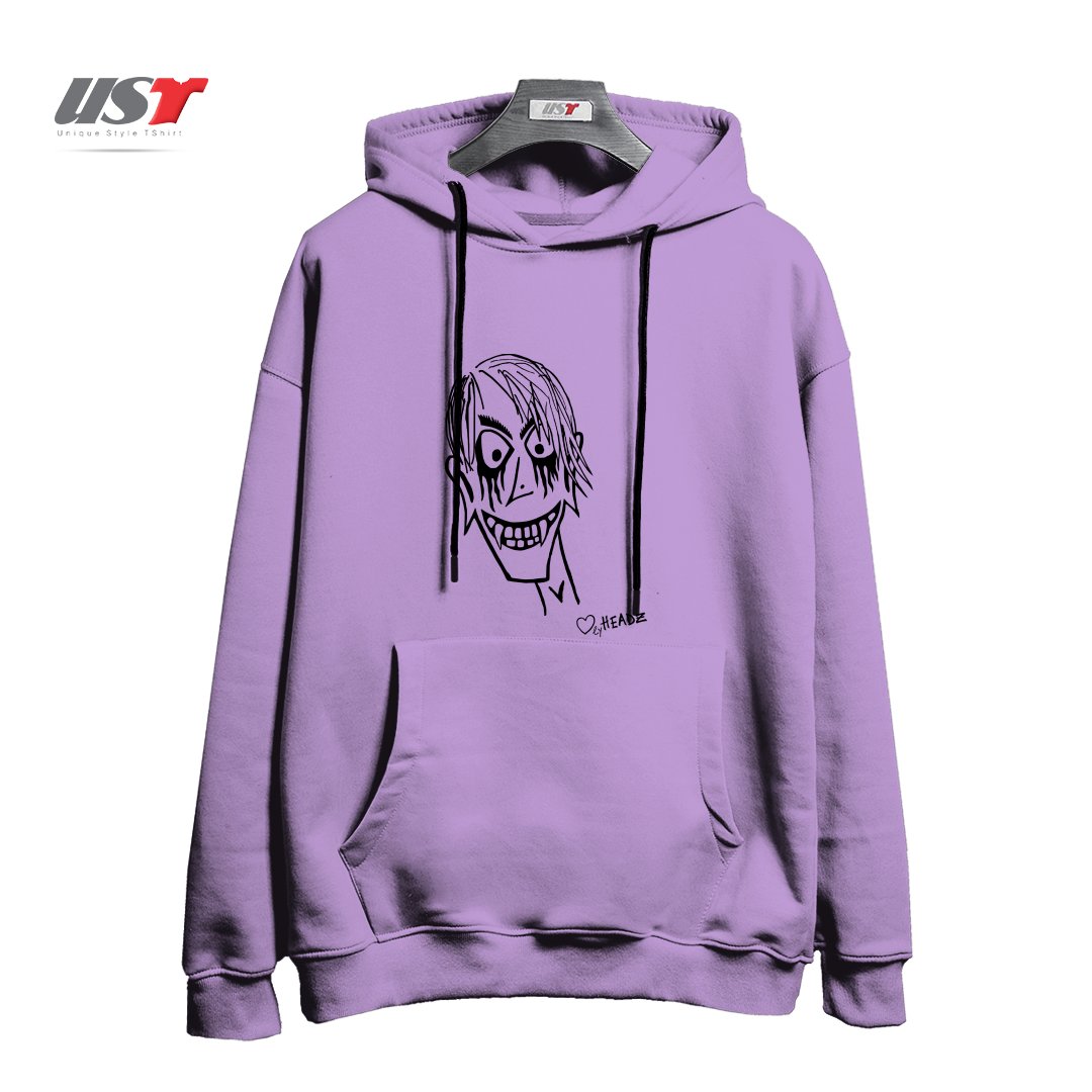 طرح HALLOWEEN DRAKE MAN هودی اورسایزرنگ یاسی