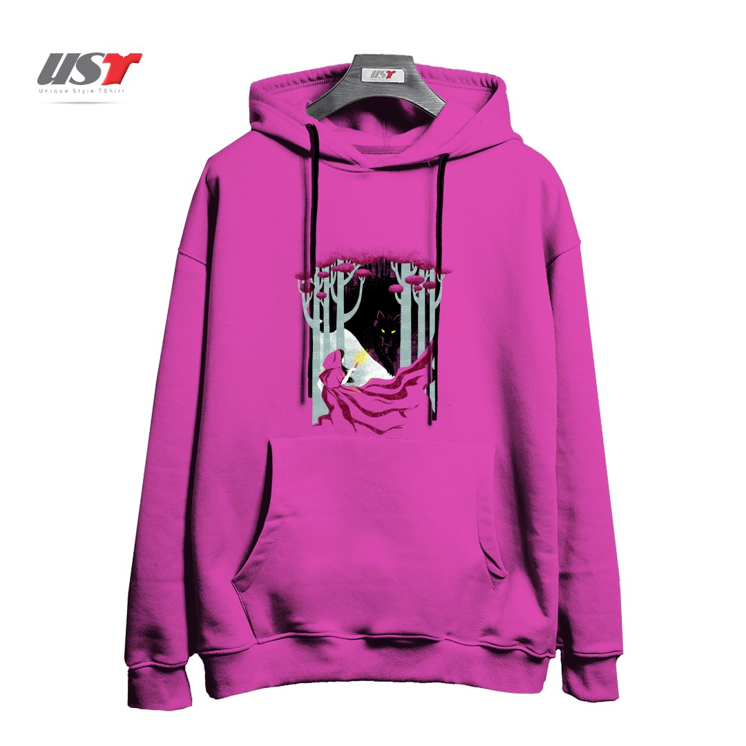 هودی اورسایز طرح INTO THE WOODS