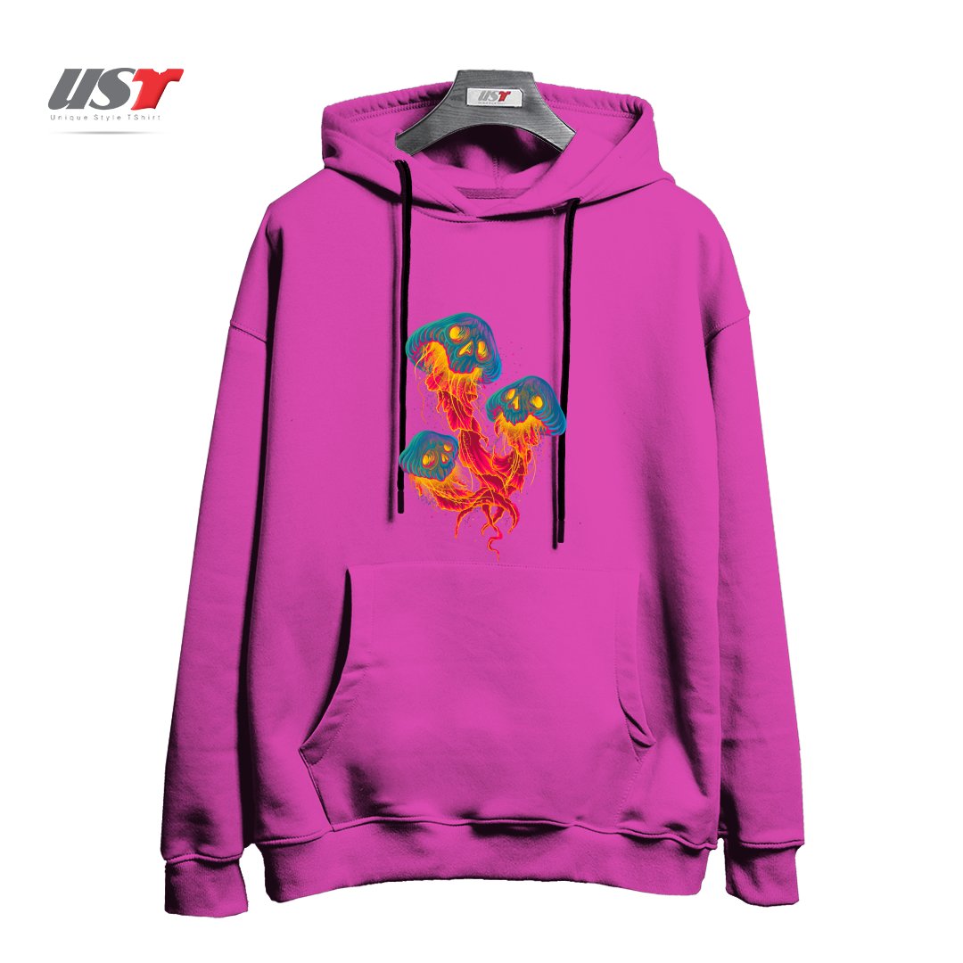 هودی اورسایز طرح JELLYSKULL