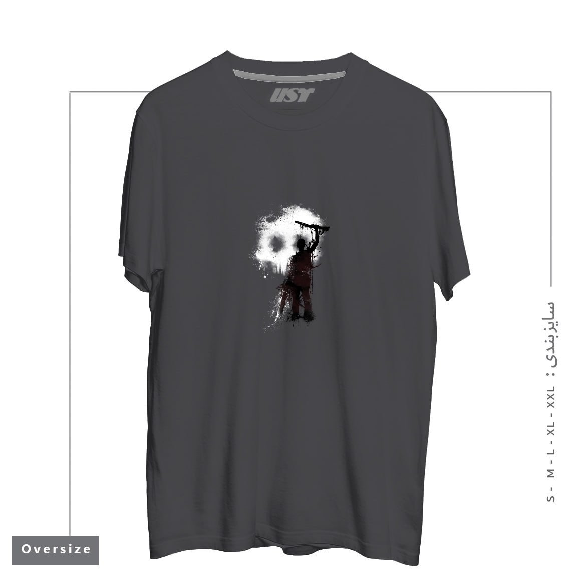 تیشرت اورسایز طرح MY RUDEBOY ASH
