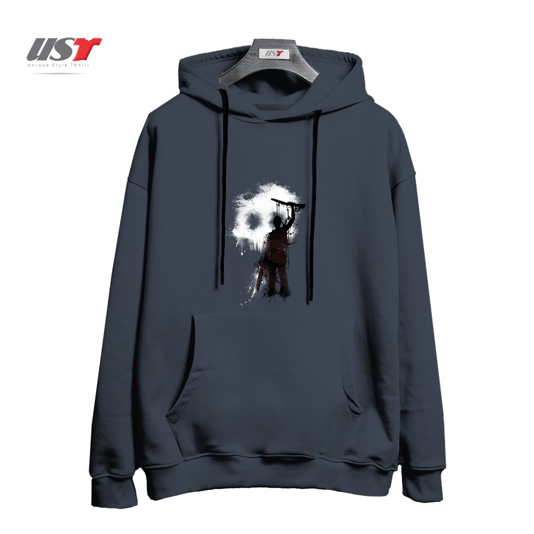 طرح MY RUDEBOY ASH هودی اورسایزرنگ دودی