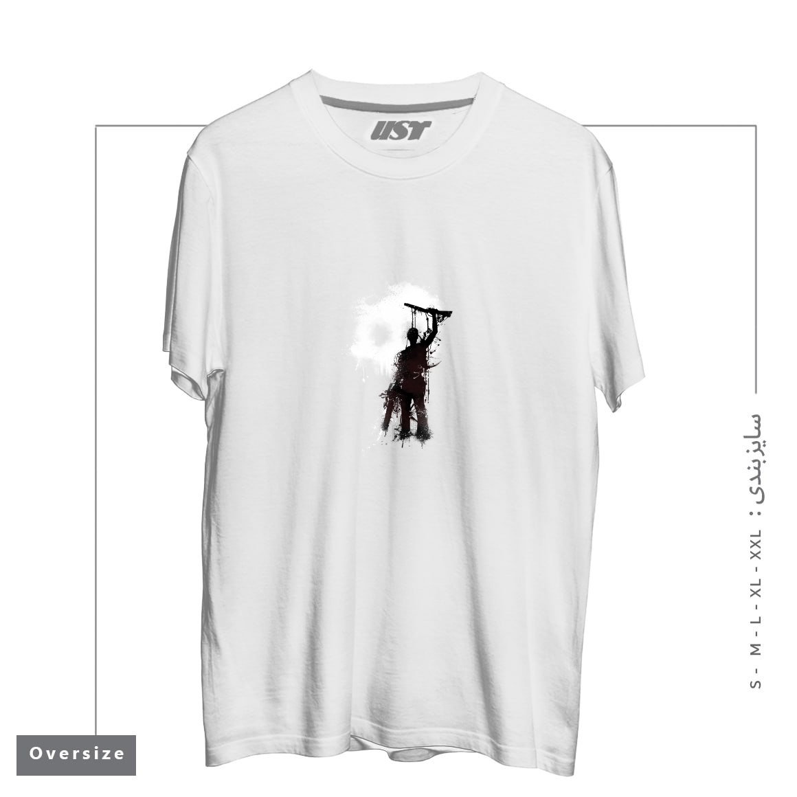 تیشرت اورسایز طرح MY RUDEBOY ASH