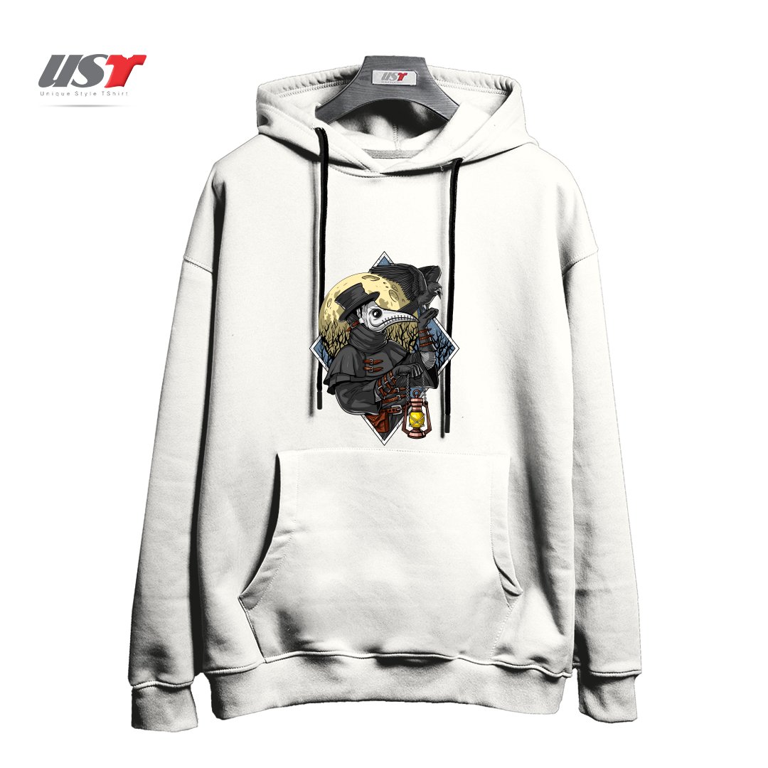 هودی اورسایز طرح PLAGUE DOCTOR