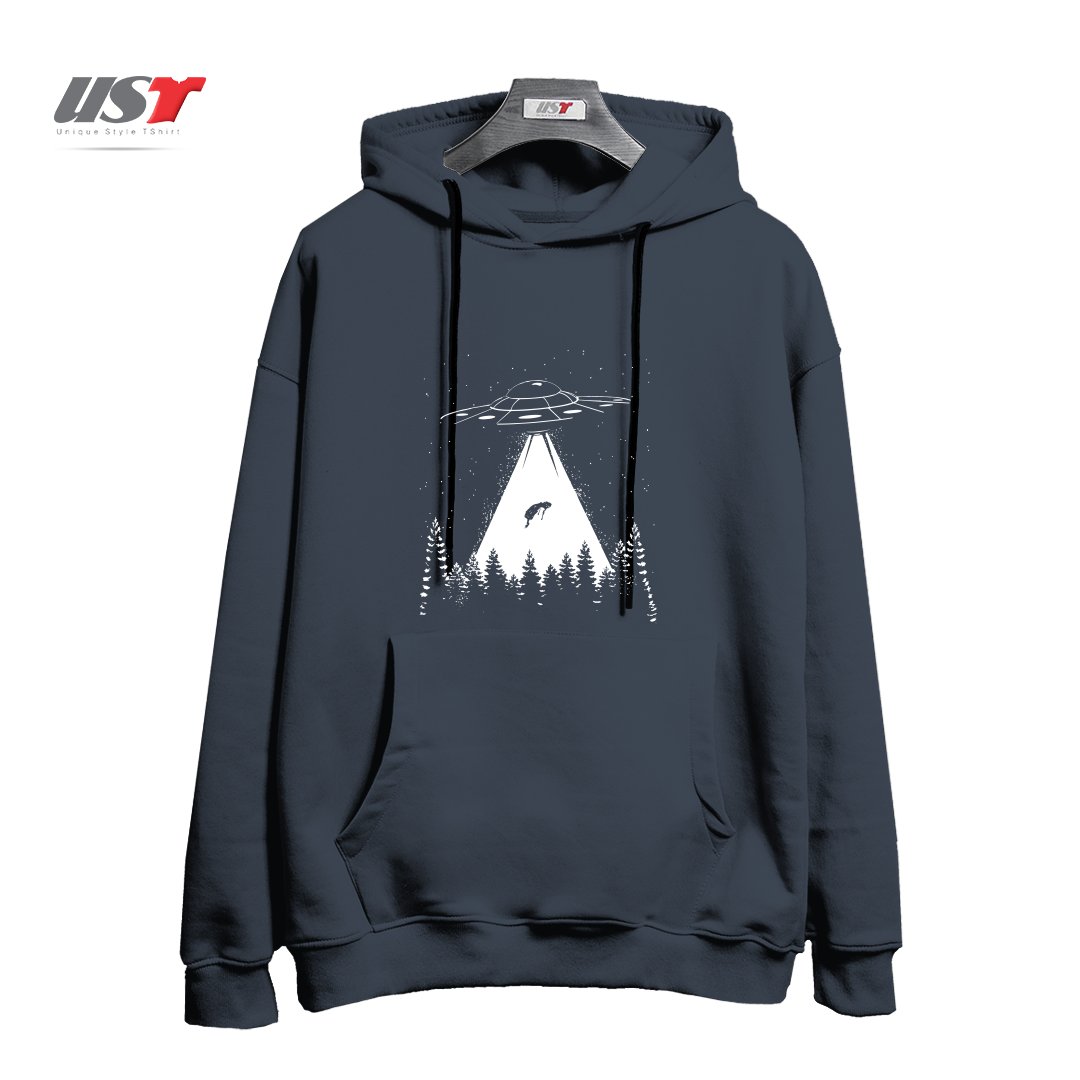 طرح ALIEN ABDUCTION هودی اورسایزرنگ دودی