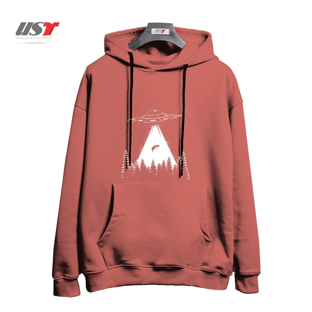 هودی اورسایز طرح ALIEN ABDUCTION