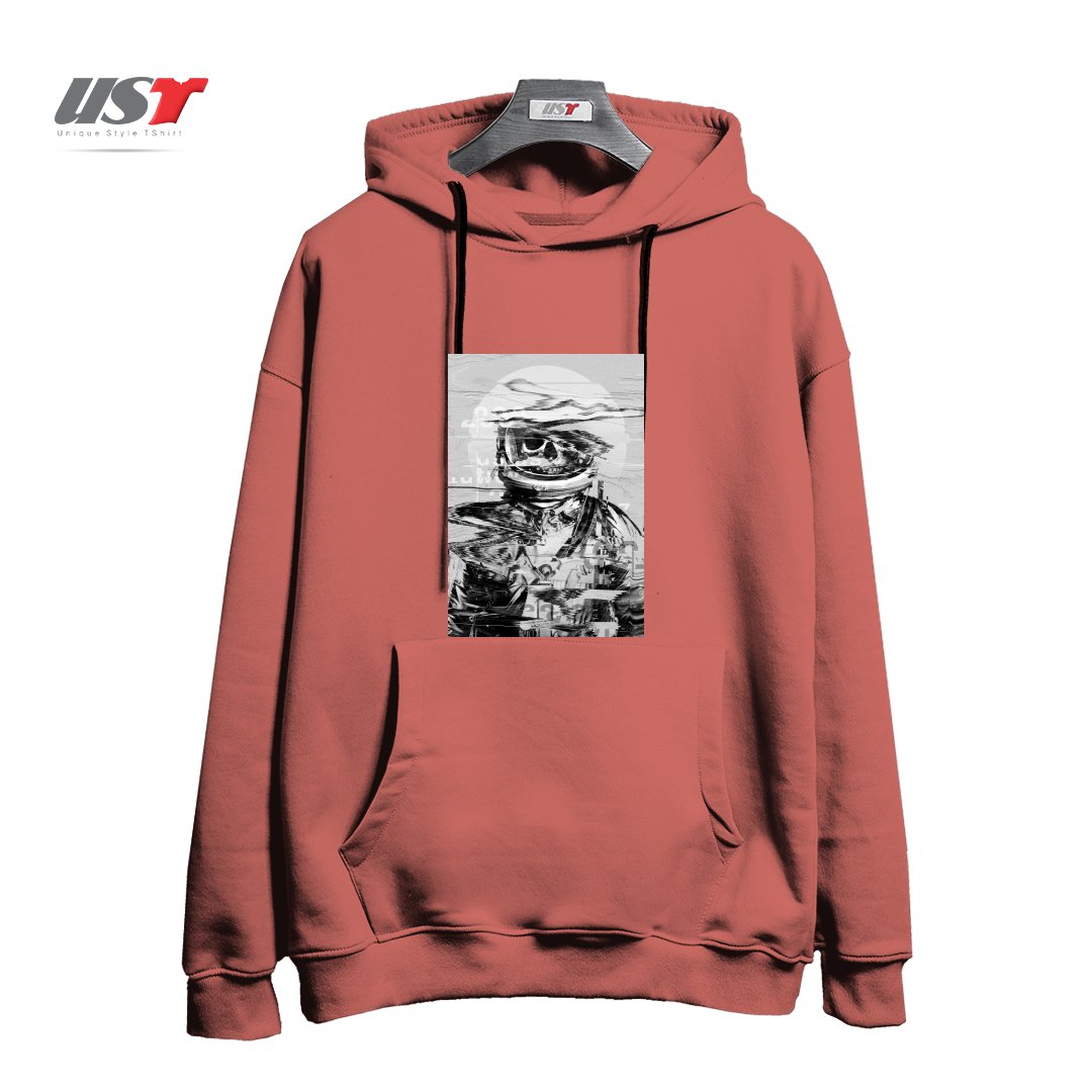 طرح ASTRO SKULL32115 هودی اورسایزرنگ آجری