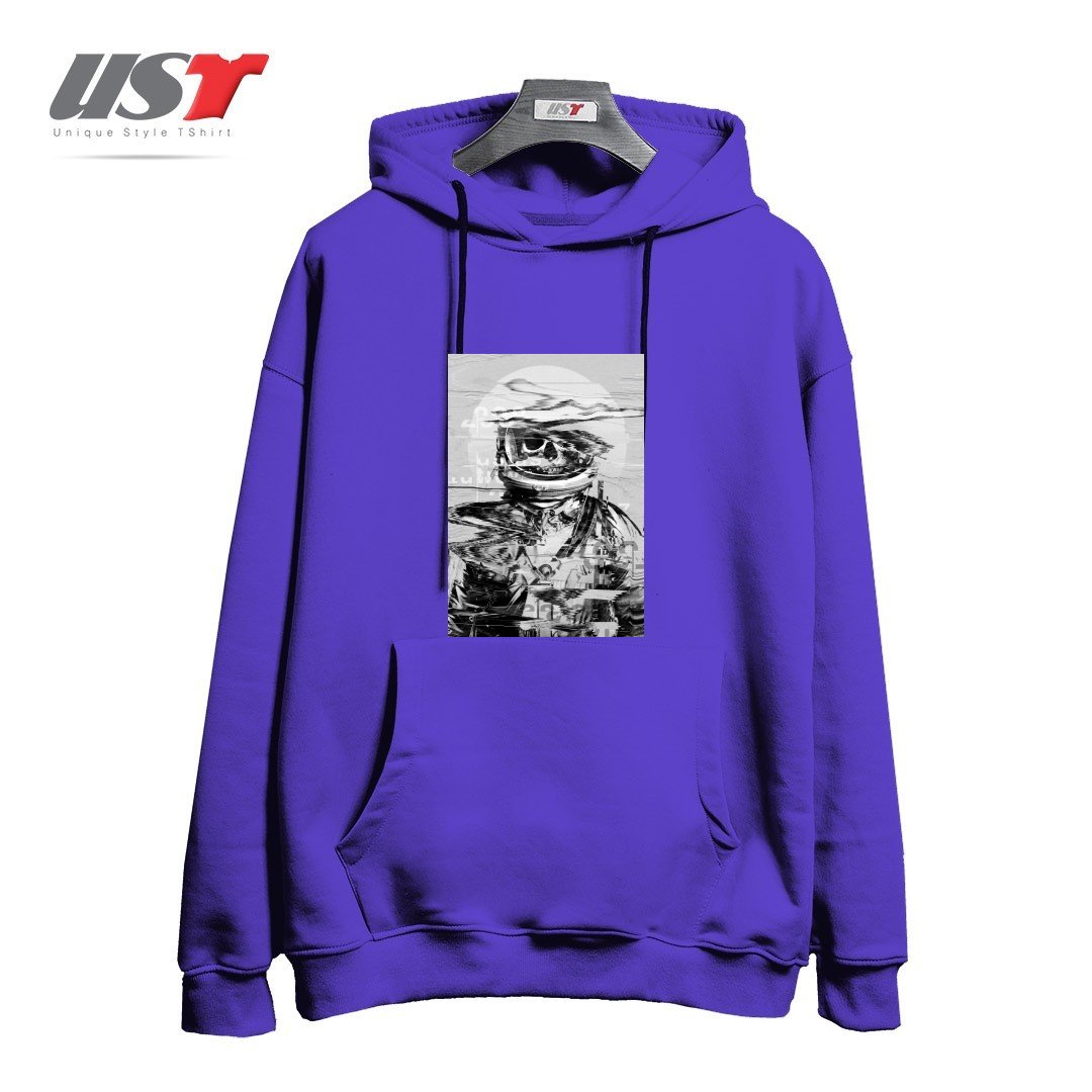 طرح ASTRO SKULL32115 هودی اورسایزرنگ بنفش