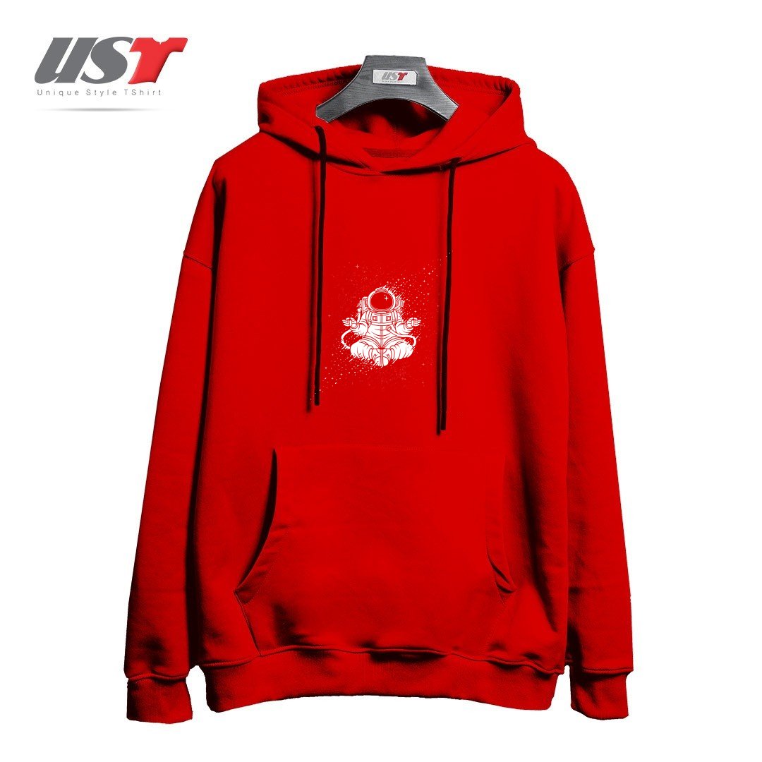 هودی اورسایز طرح BECOMING ONE WITH THE UNIVERSE