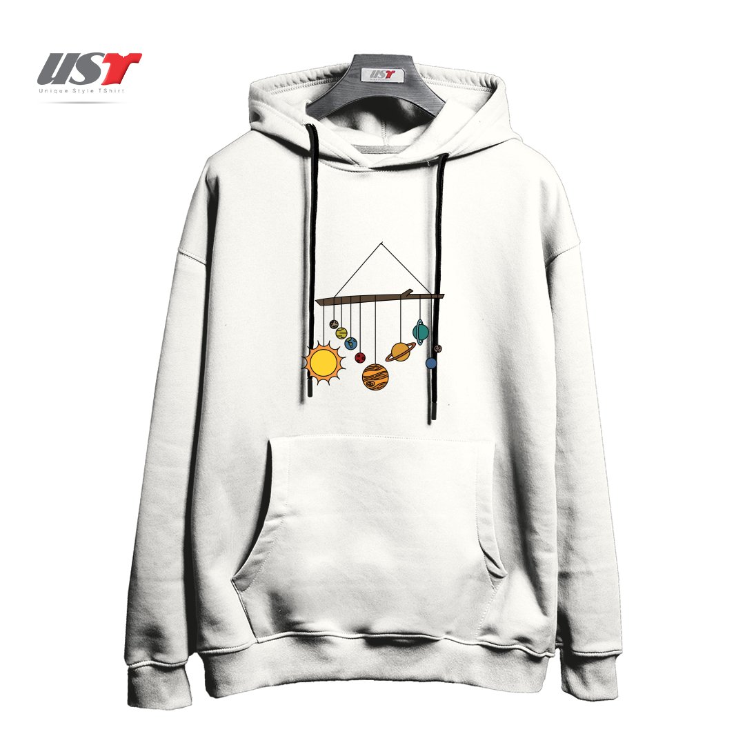 هودی اورسایز طرح CIRCA '90S SOLAR SYSTEM