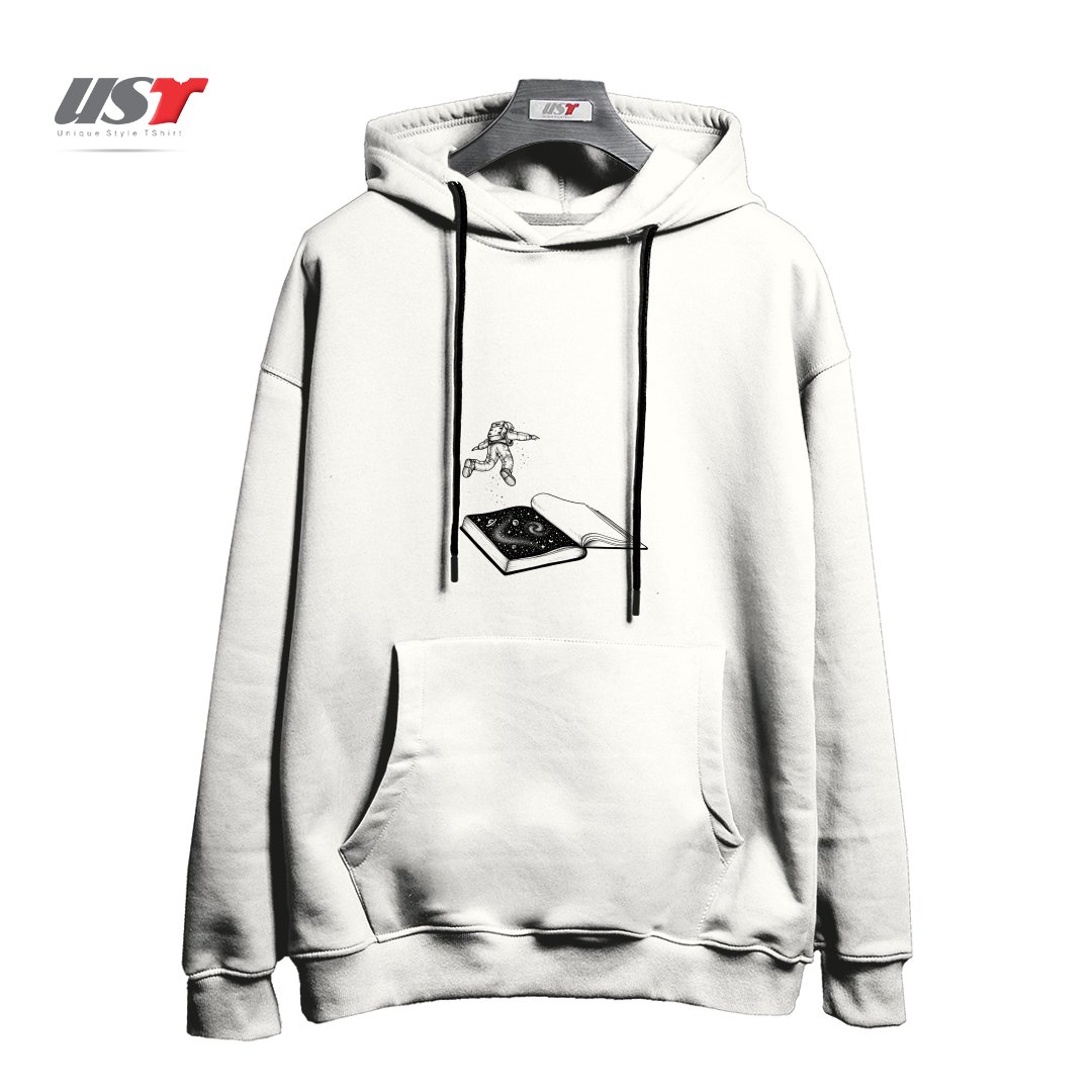 هودی اورسایز طرح DIVE IN