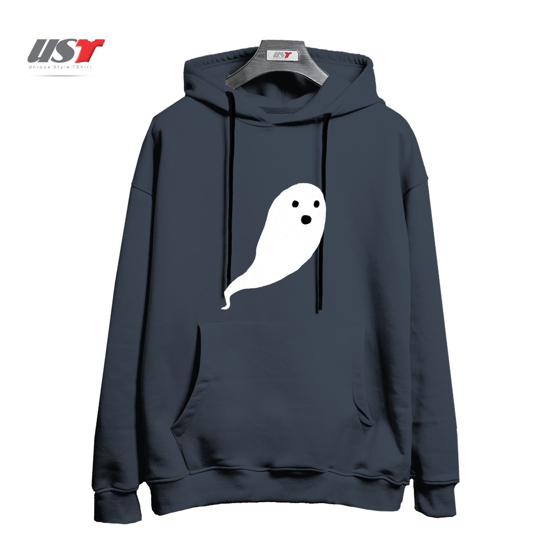 طرح GHOST PATTERN هودی اورسایزرنگ دودی