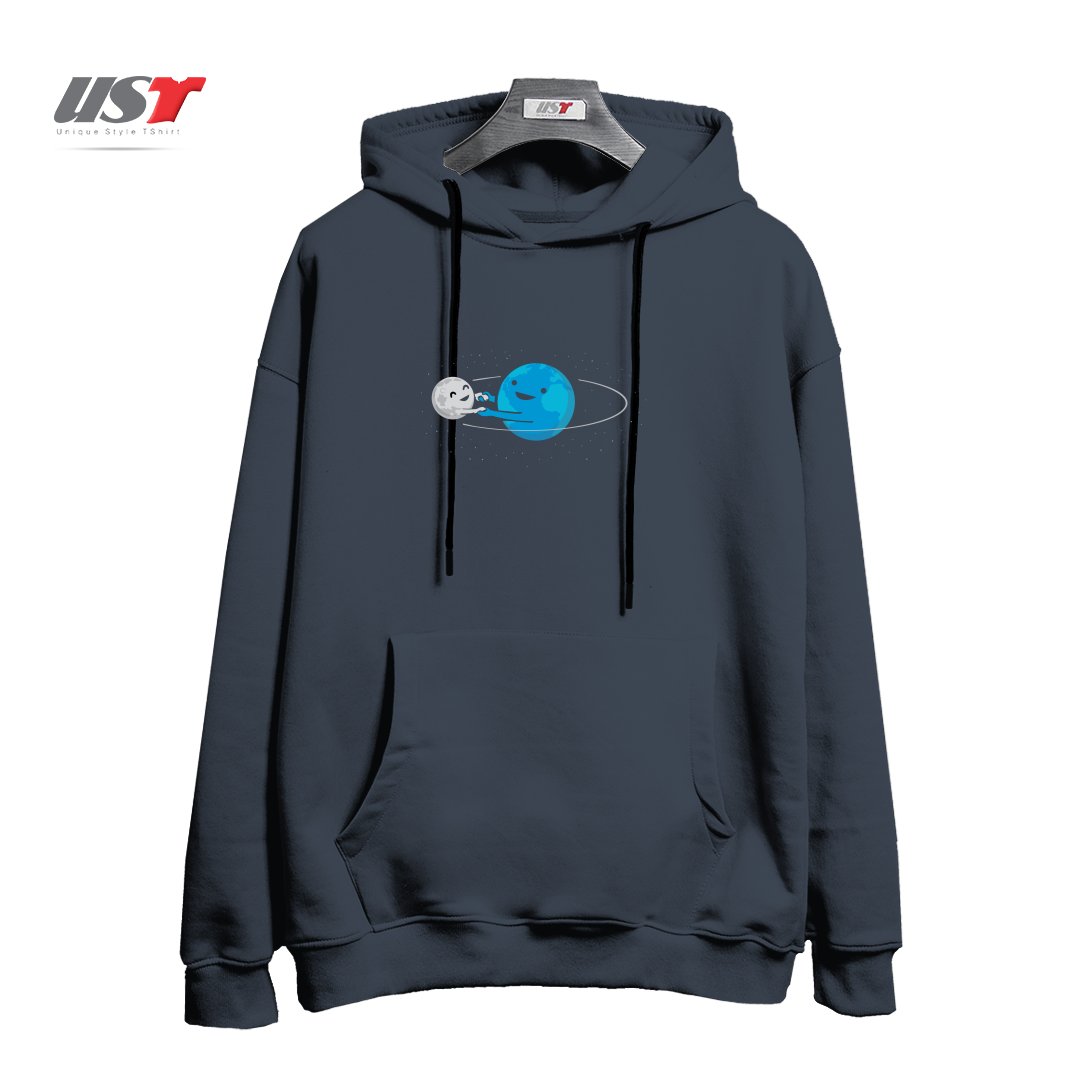 طرح I LOVE BEING AROUND YOU (NOW ON BLACK TOO!) هودی اورسایزرنگ دودی