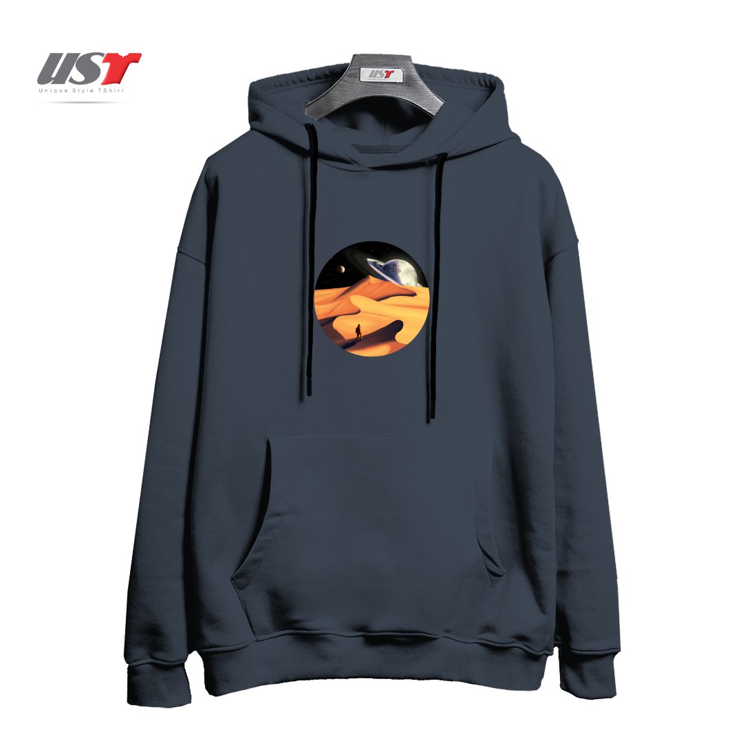 طرح THE WANDERER هودی اورسایزرنگ دودی