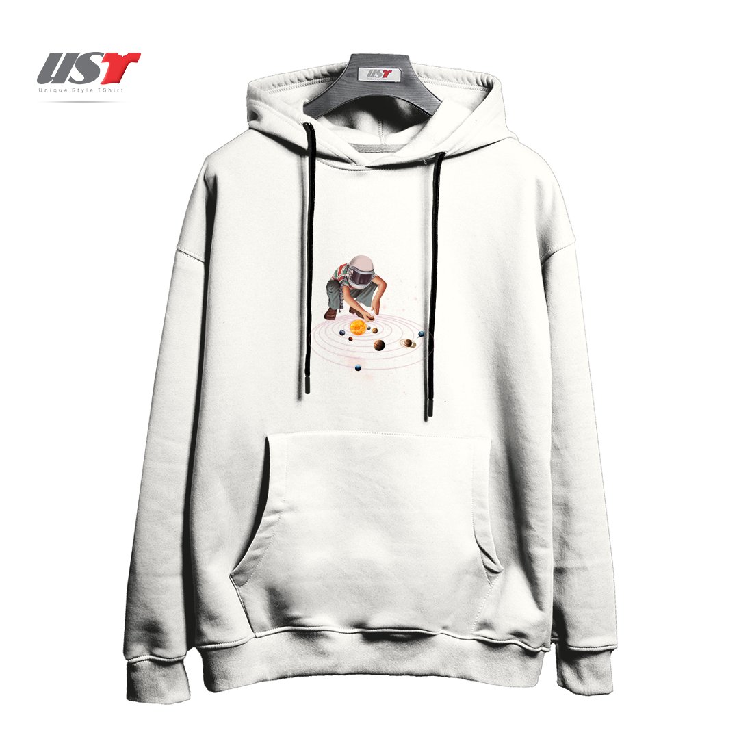 هودی اورسایز طرح MARBLE PLANET