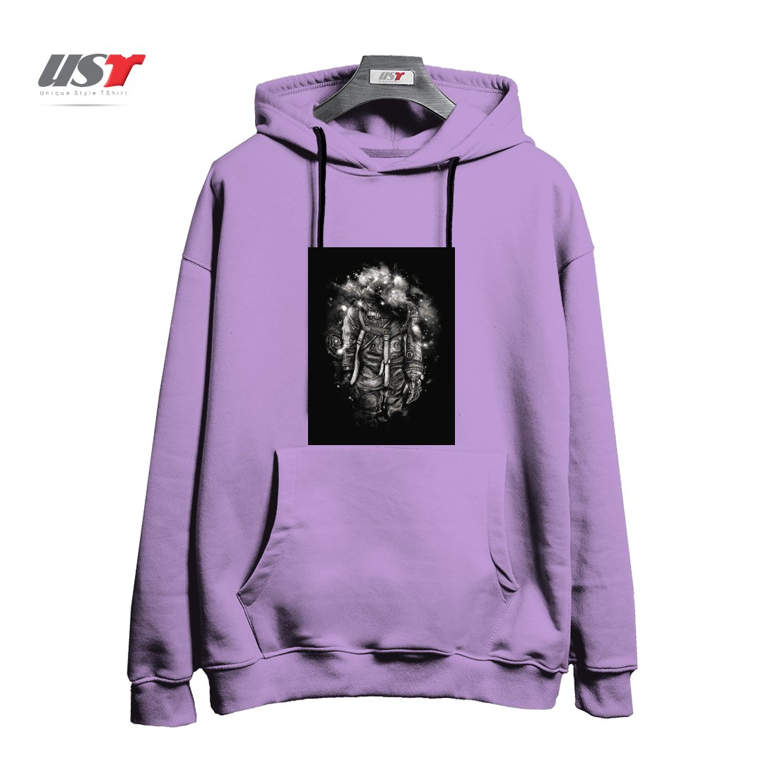 طرح LOST IN COSMIC SHADES هودی اورسایزرنگ یاسی