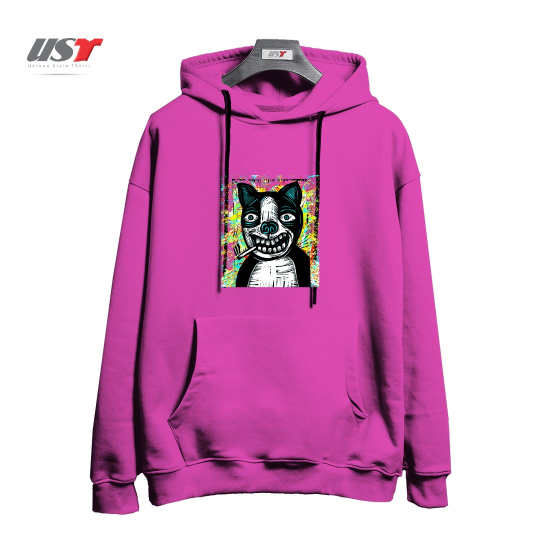 هودی اورسایز طرح DIRTY DOG245454