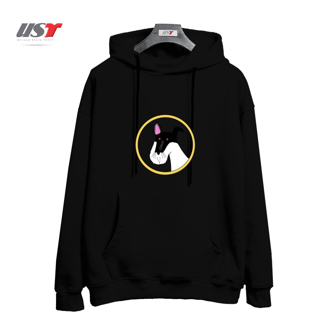 طرح FREDDIE هودی اورسایزرنگ مشکی