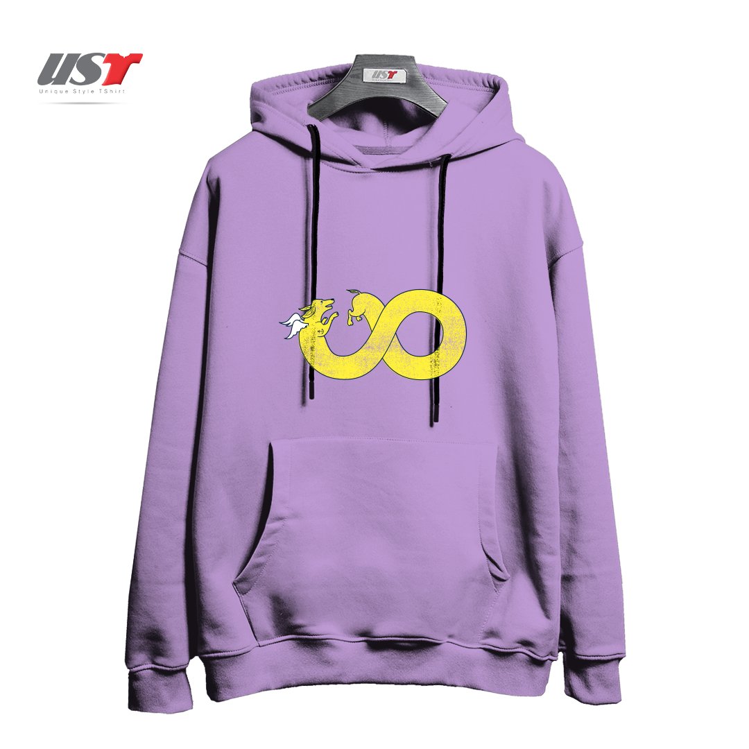 هودی اورسایز طرح THE YEAR OF THE DOG