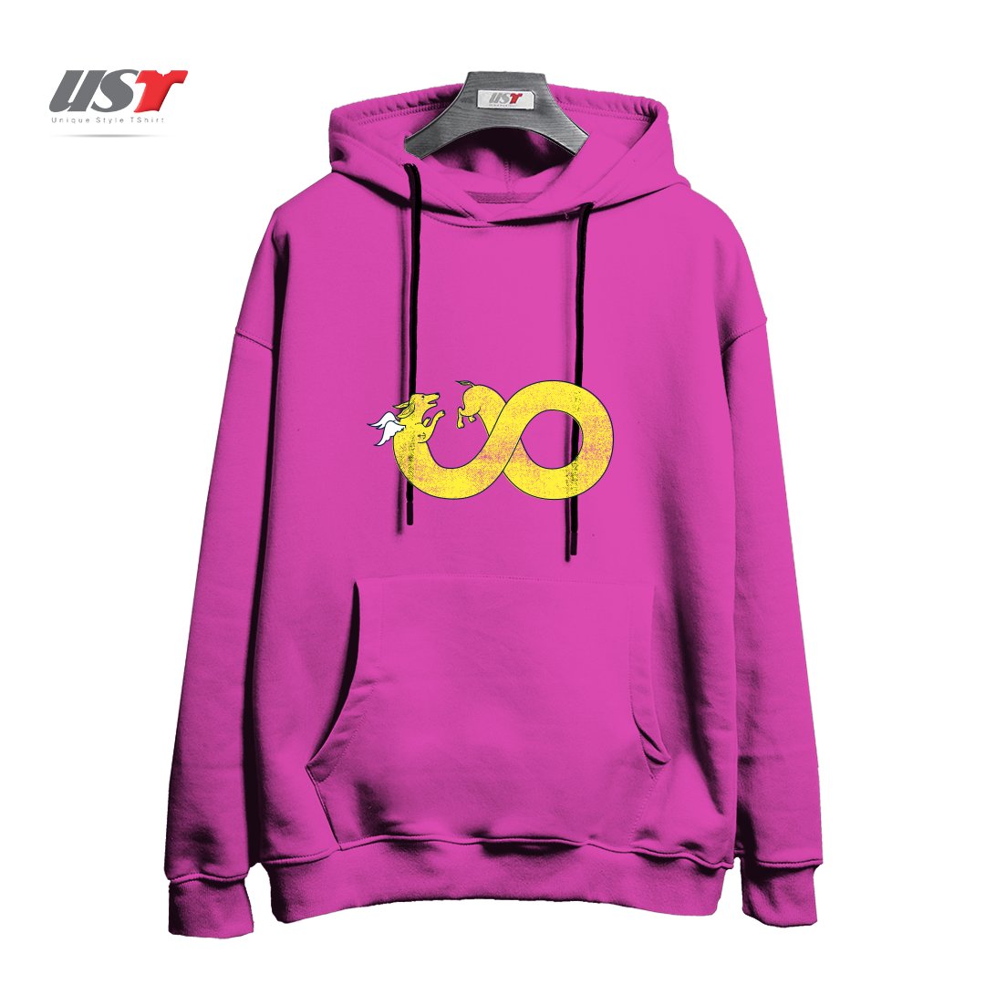 هودی اورسایز طرح THE YEAR OF THE DOG