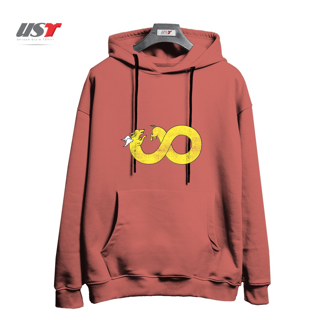 هودی اورسایز طرح THE YEAR OF THE DOG