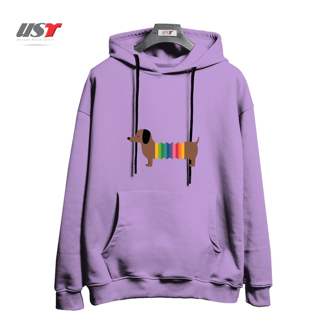 طرح RAINBOW DOOOOOG هودی اورسایزرنگ یاسی