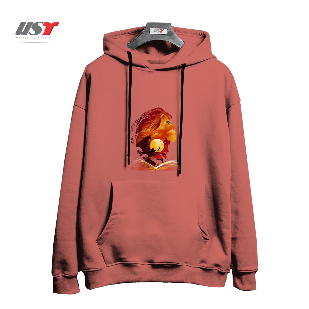 هودی اورسایز طرح BOOK OF PRIDE ROCK