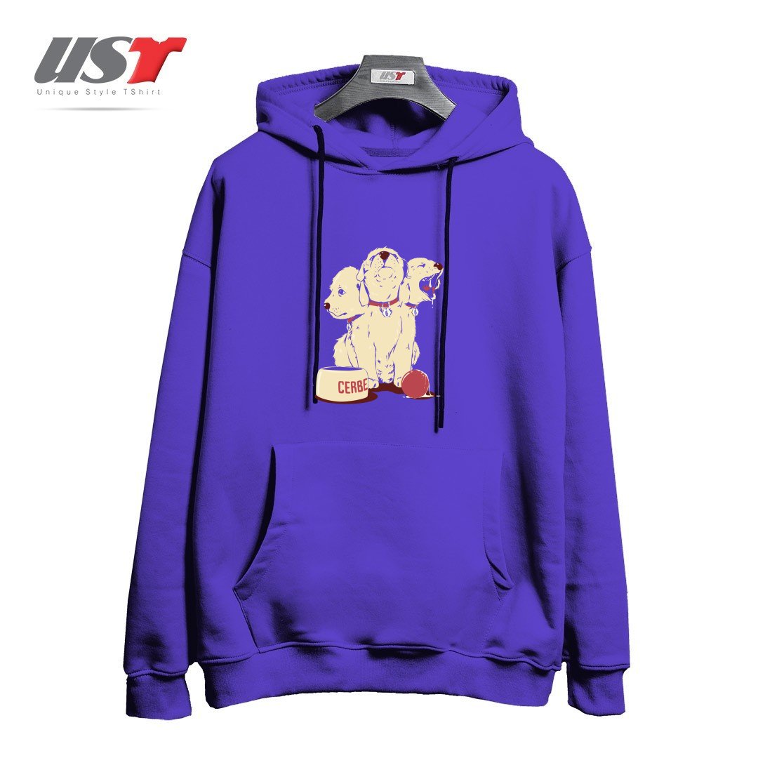 طرح SATAN'S LITTLE HELPER هودی اورسایزرنگ بنفش