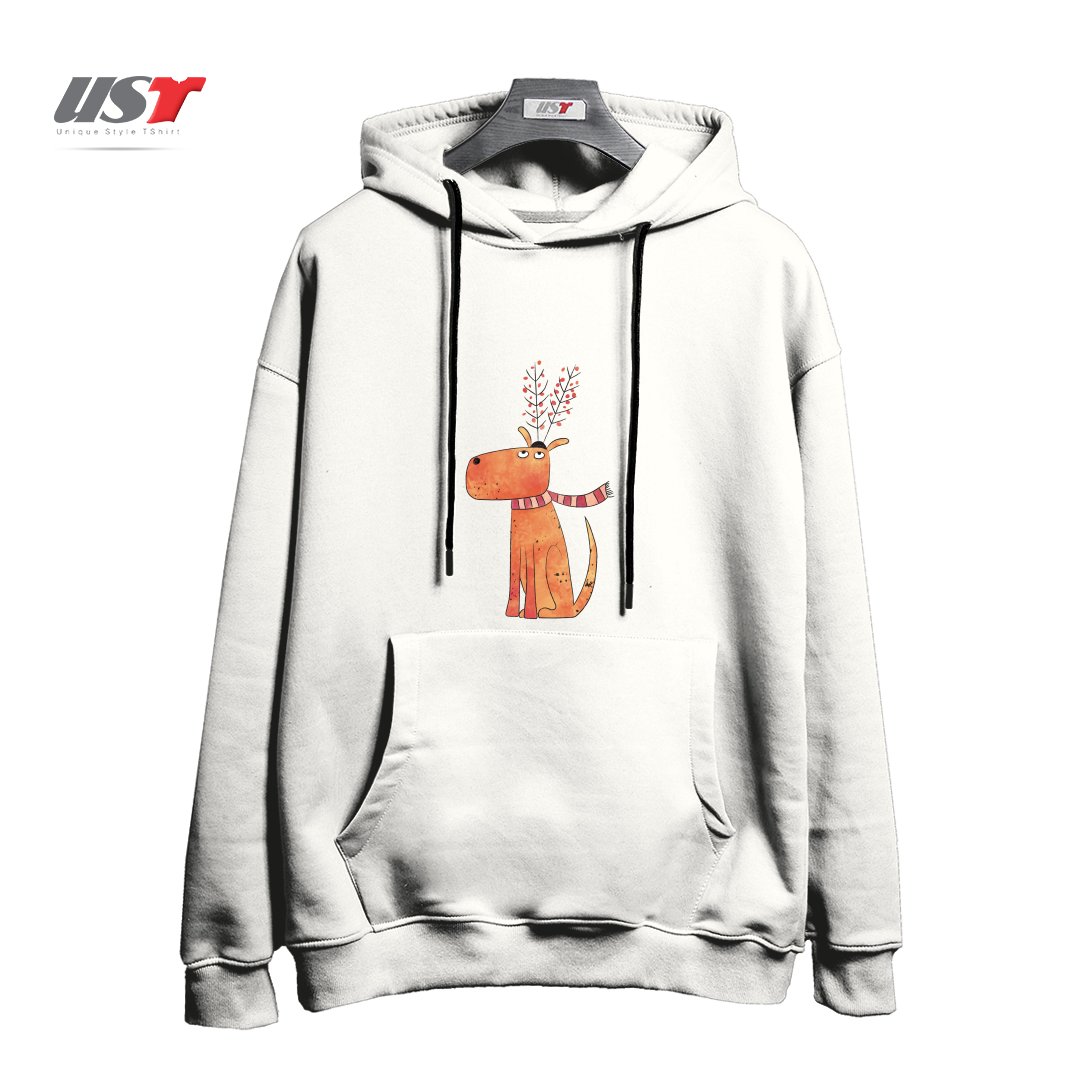 هودی اورسایز طرح THE ANTLER HAT