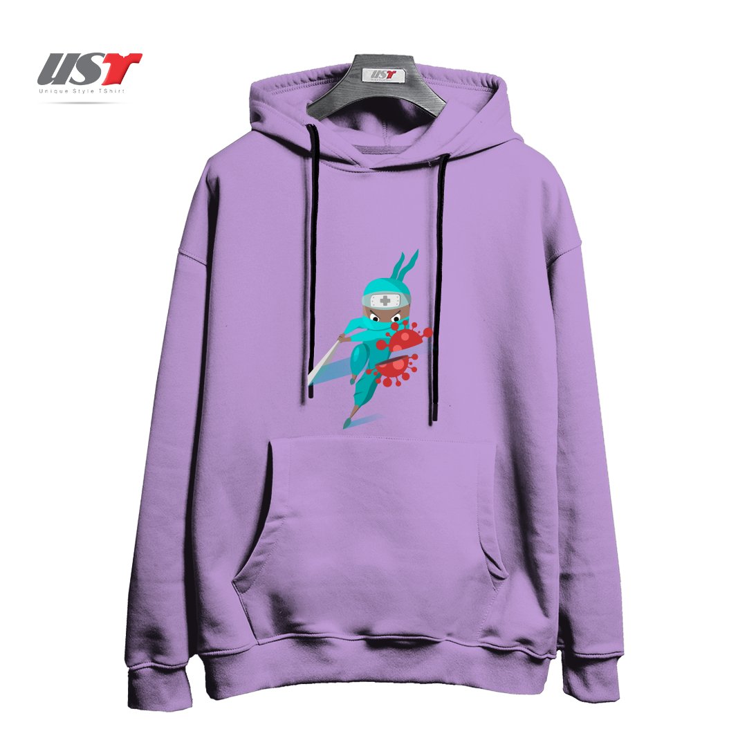 طرح CORONAHERO هودی اورسایزرنگ یاسی