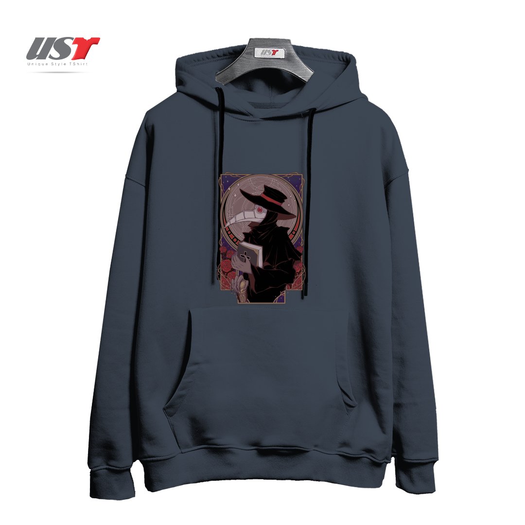 طرح DARK DOCTOR هودی اورسایزرنگ دودی