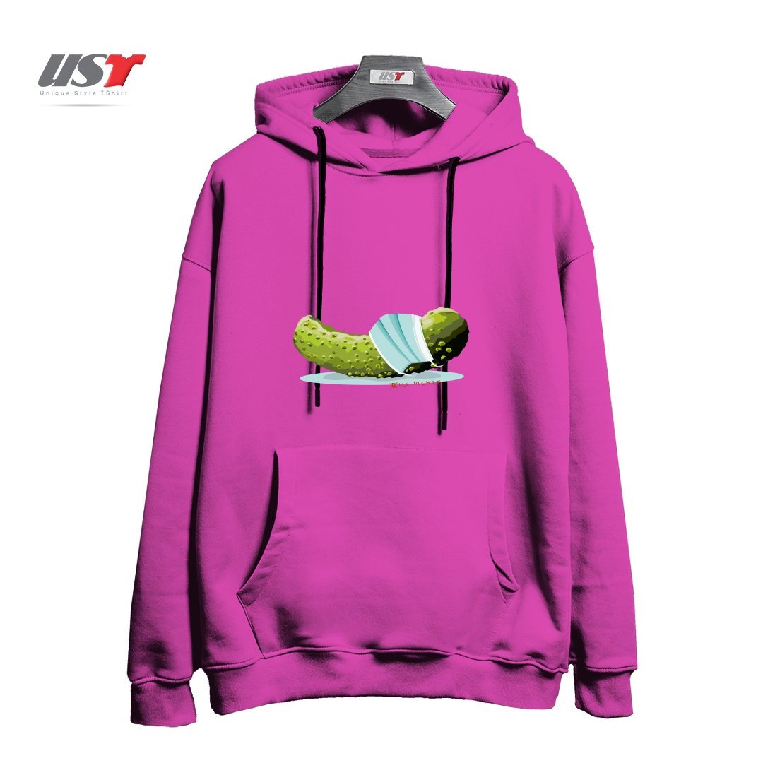 هودی اورسایز طرح ILL PICKLE