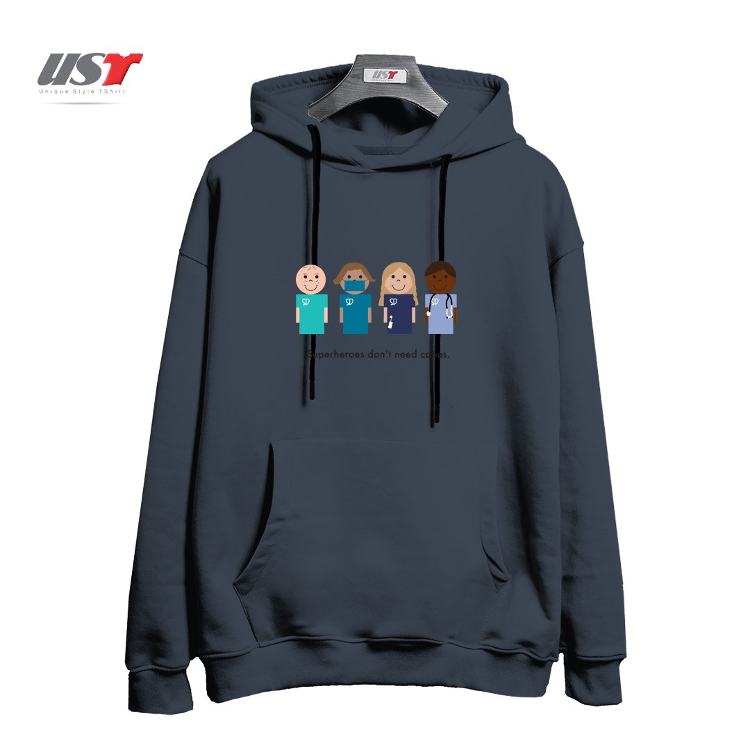 طرح SUPERDOCS هودی اورسایزرنگ دودی