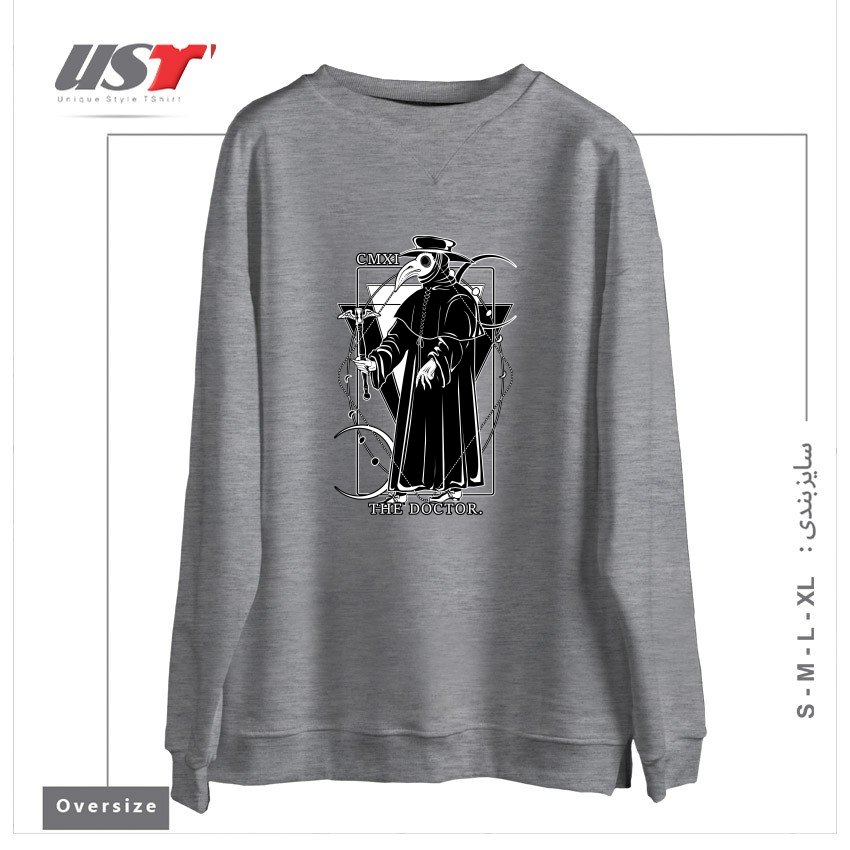 سوییشرت اورسایز طرح THE DOCTOR54454