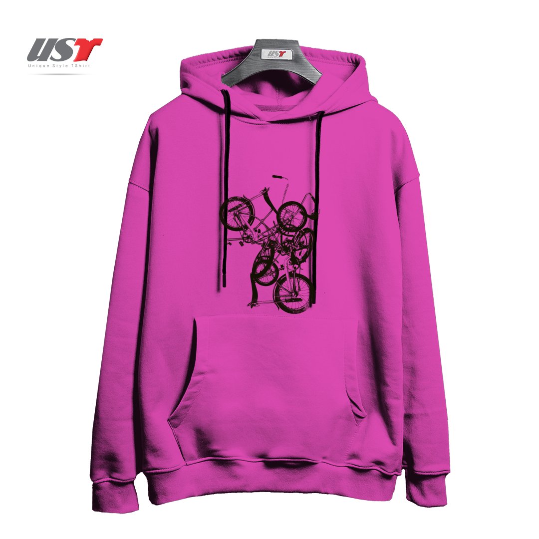 هودی اورسایز طرح BIKE CHAOS  ON SALE!