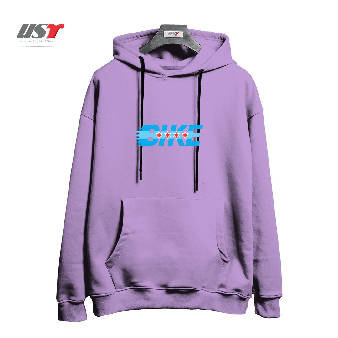 هودی اورسایز طرح BIKE CHICAGO