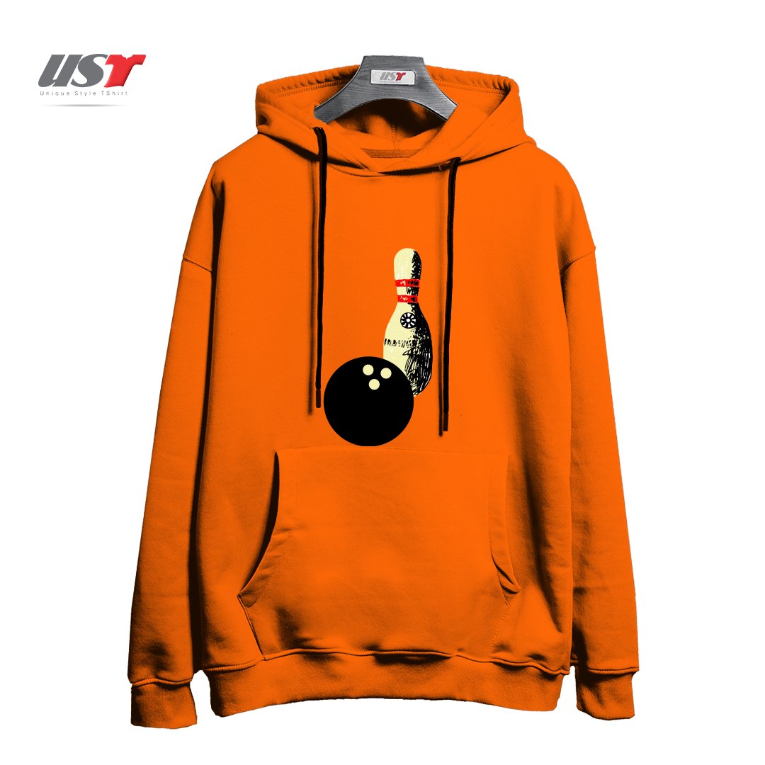 هودی اورسایز طرح BOWLING
