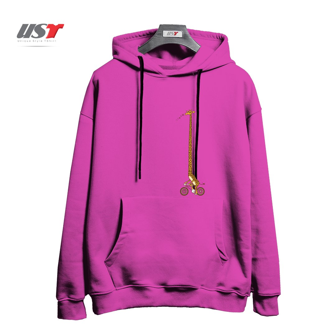 هودی اورسایز طرح LONG BIKE RIDE
