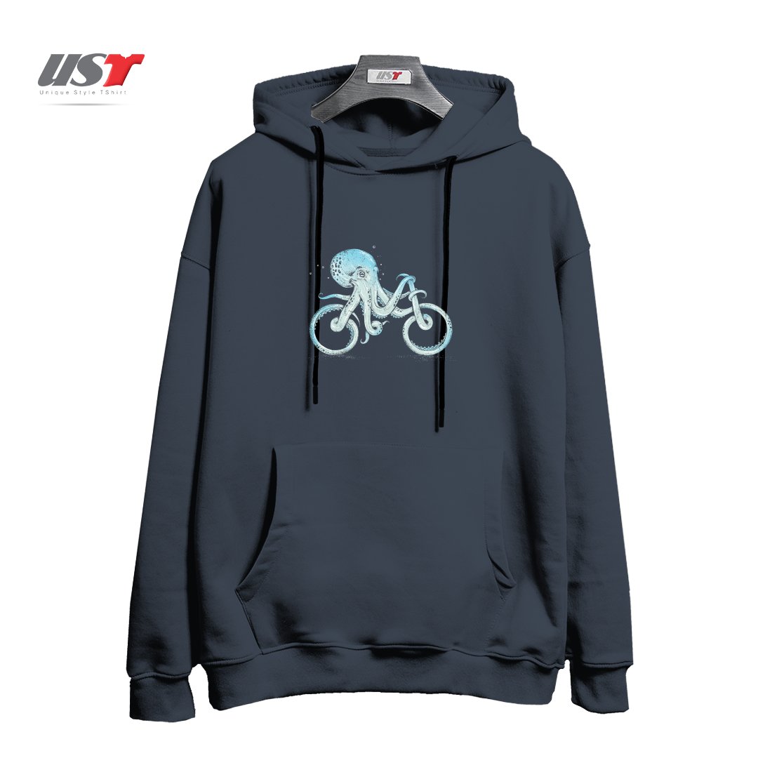 طرح OCTOPUS BIKE (BLACK VARIANT) هودی اورسایزرنگ دودی