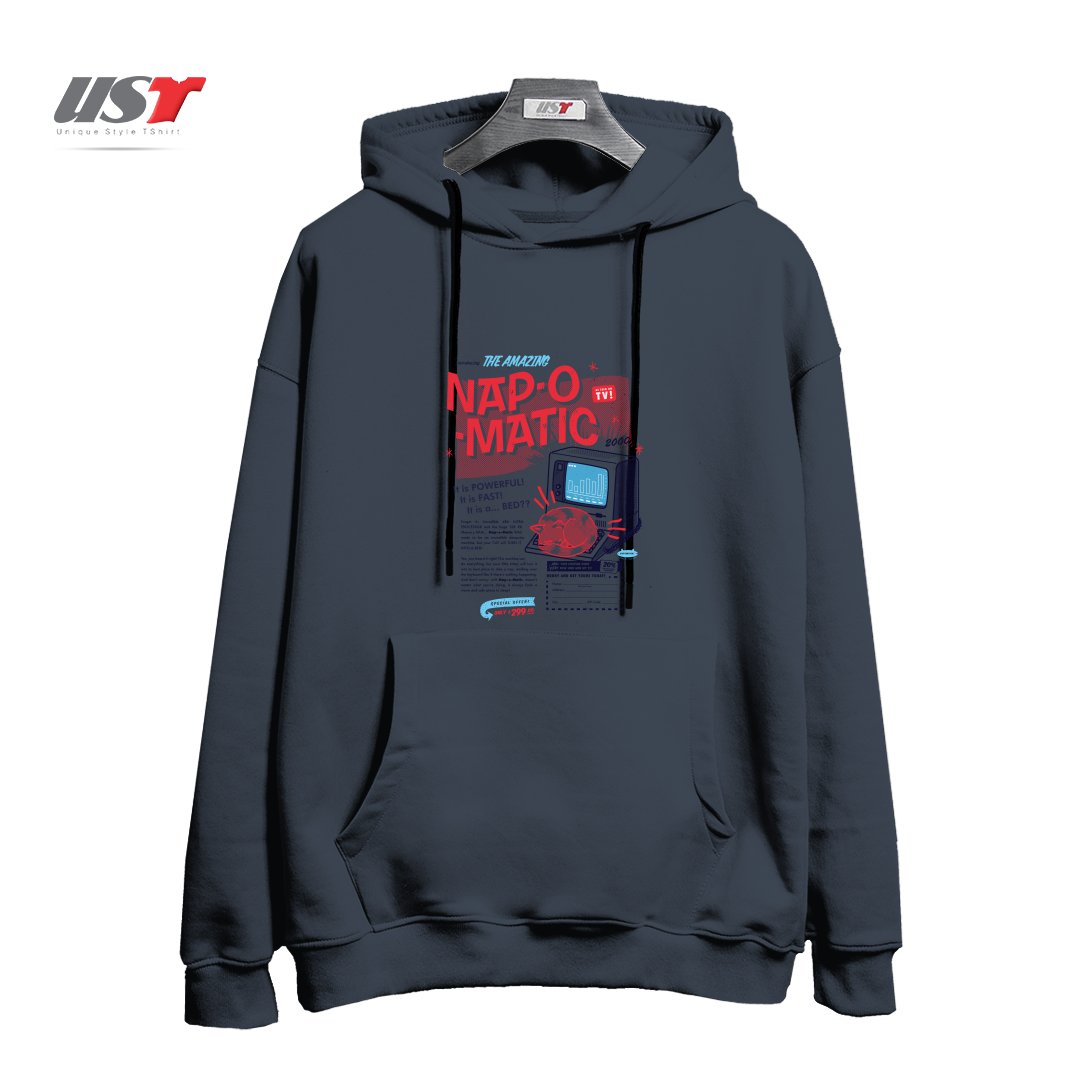 طرح NAP-O-MATIC هودی اورسایزرنگ دودی