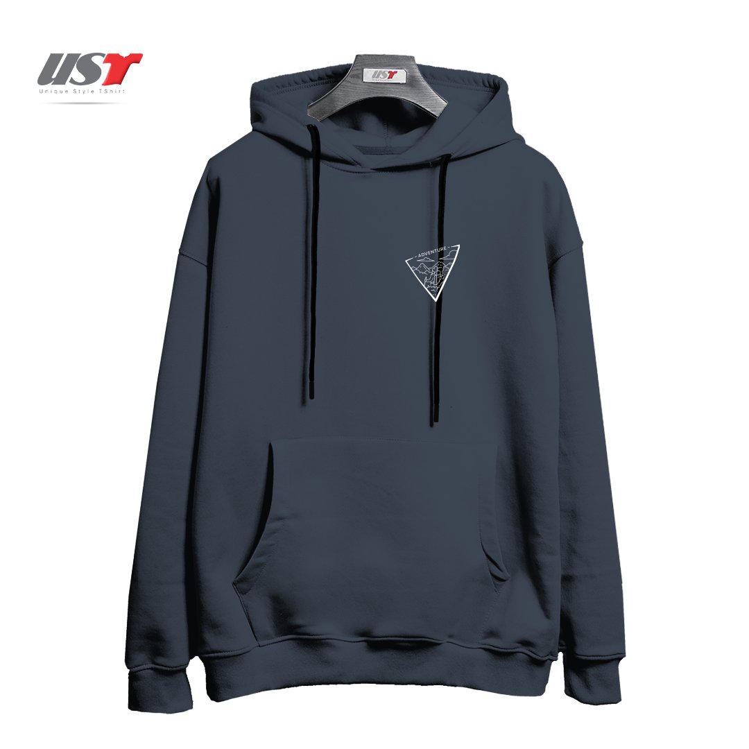 هودی اورسایز طرح ADVENTURE TRIANGLE