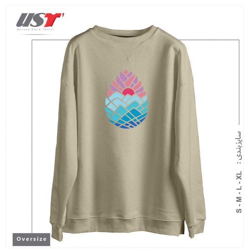 سوییشرت اورسایز طرح ALPINE