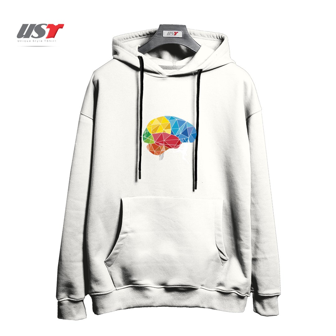 هودی اورسایز طرح CLIMBING ON THE BRAIN