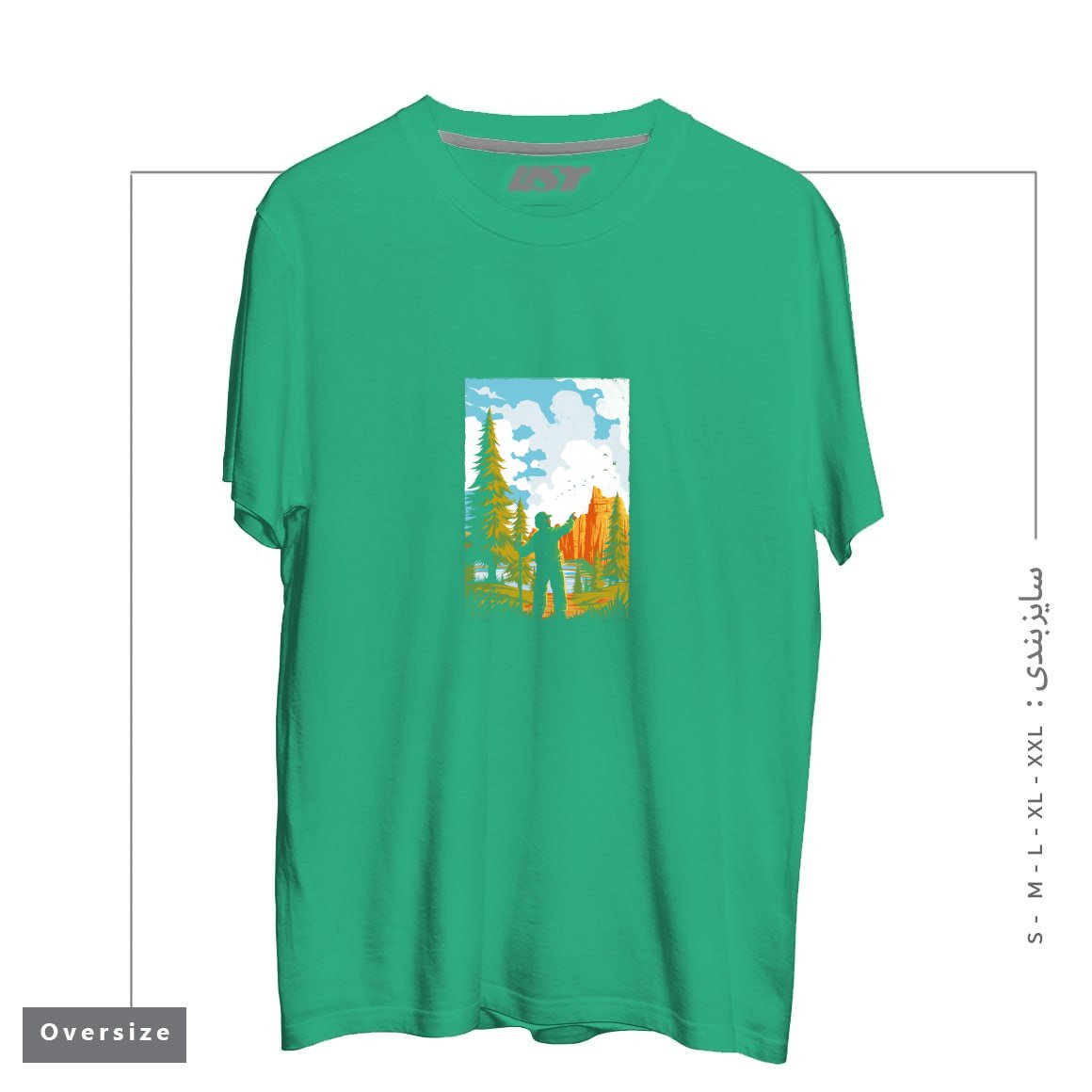تیشرت اورسایز طرح NATIONAL PARK TRADITIONAL DESIGN1165415