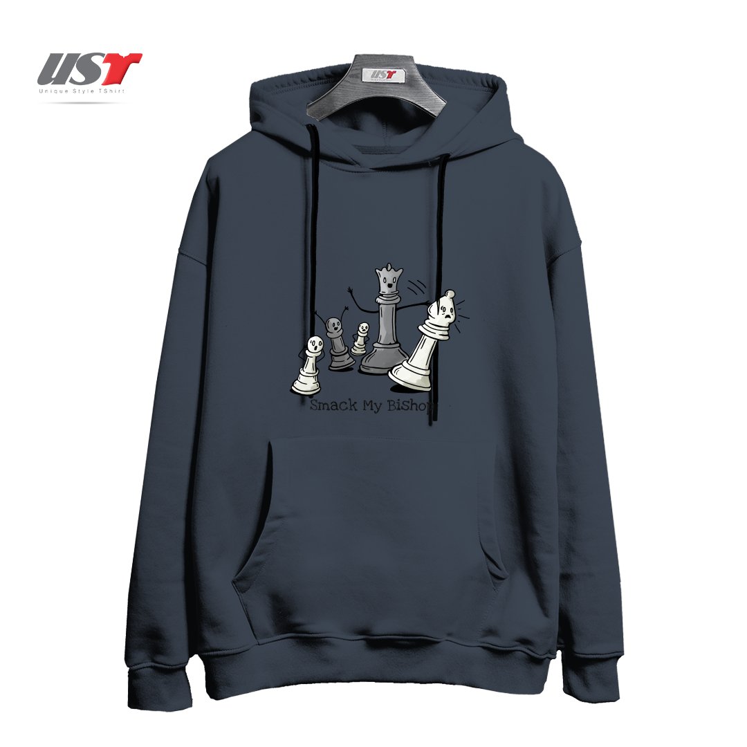 هودی اورسایز طرح CHESS PRODIGY - SMACK MY BISHOP